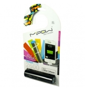 Batterie autonome noire MIPOW 2600 mAH pour smartphones / iPhone / iPod