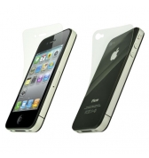 Lot de 3 films anti-glare avant arrière et écran pour iPhone 4 / 4S