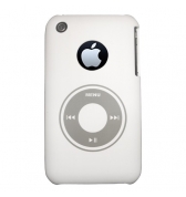 Coque Xqisit blanche design ipod iphone 3g 3gs