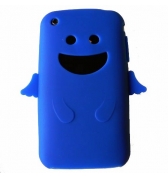 Coque silicone bleu ange pour Iphone 3G 3GS