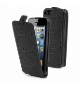 Etui de protection effet croco pour iPhone 4 et 4S