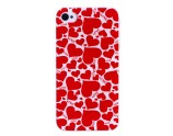 Coque coeurs rouges love  iPhone 4/4S