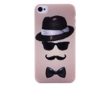 Coque lunette moustache iPhone 4 4S