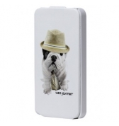 Etui &agrave; rabat Teo Jasmin Giorgio pour iPhone 4/4S