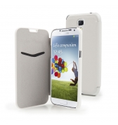 Etui flip folio blanc Samsung Galaxy S4 I9500