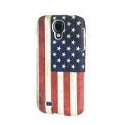 Coque arriere drapeau usa vintage pour Samsung Galaxy S4 I9500