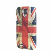 Coque arriere drapeau UK vintage pour Samsung Galaxy S4 I9500