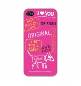 Coque Lost Dog iPhone 4 et 4S Original Pink
