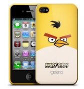 Coque jaune ANGRY BIRDS iPhone 4/4S