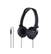 Casque Sony noir DJ pour iPhone 3g / 3GS / 4 / 4S / 5 / iPod