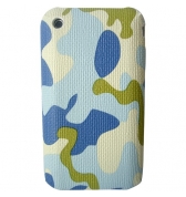 Coque camouflage arm&eacute;e bleu iphone 3G 3GS