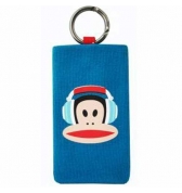 Chaussette Paul Franck petit singe bleu M