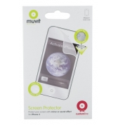 Set 2 Films protecteurs ecran Muvit effet miroir et effet secret pour iPhone 4/4S