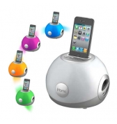 Enceinte iHome iP15 Colortunes eclairage multicolore pour iPhone 3g 3gs iphone 4/4S iPod
