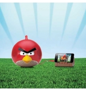 Dock Haut-parleur Gear 4 Angry Birds rouge pour tous les lecteurs de musique avec connexion jack 3.5mm