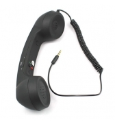 Retro phone noir sans ondes universel