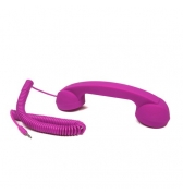 Retro phone rose sans ondes universel
