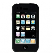 Housse silicone noire iPhone 3G/3GS