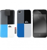 Pack protection Quiksilver graphique pour iPhone 4/4S