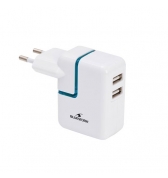 Bluestork chargeur secteur 2 ports USB (2.1A + 1A)