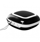 Mini enceinte Colorblock noire et blanche