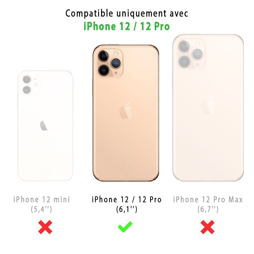 -1€ sur Vitre pour iPhone 12/12 Pro protecteur écran en ...