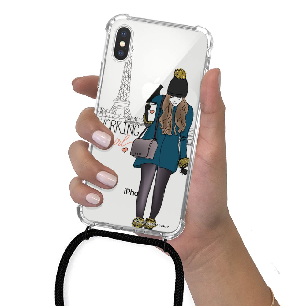 -17% sur Coque cordon pour iPhone Xs Max cordon Dessin ...