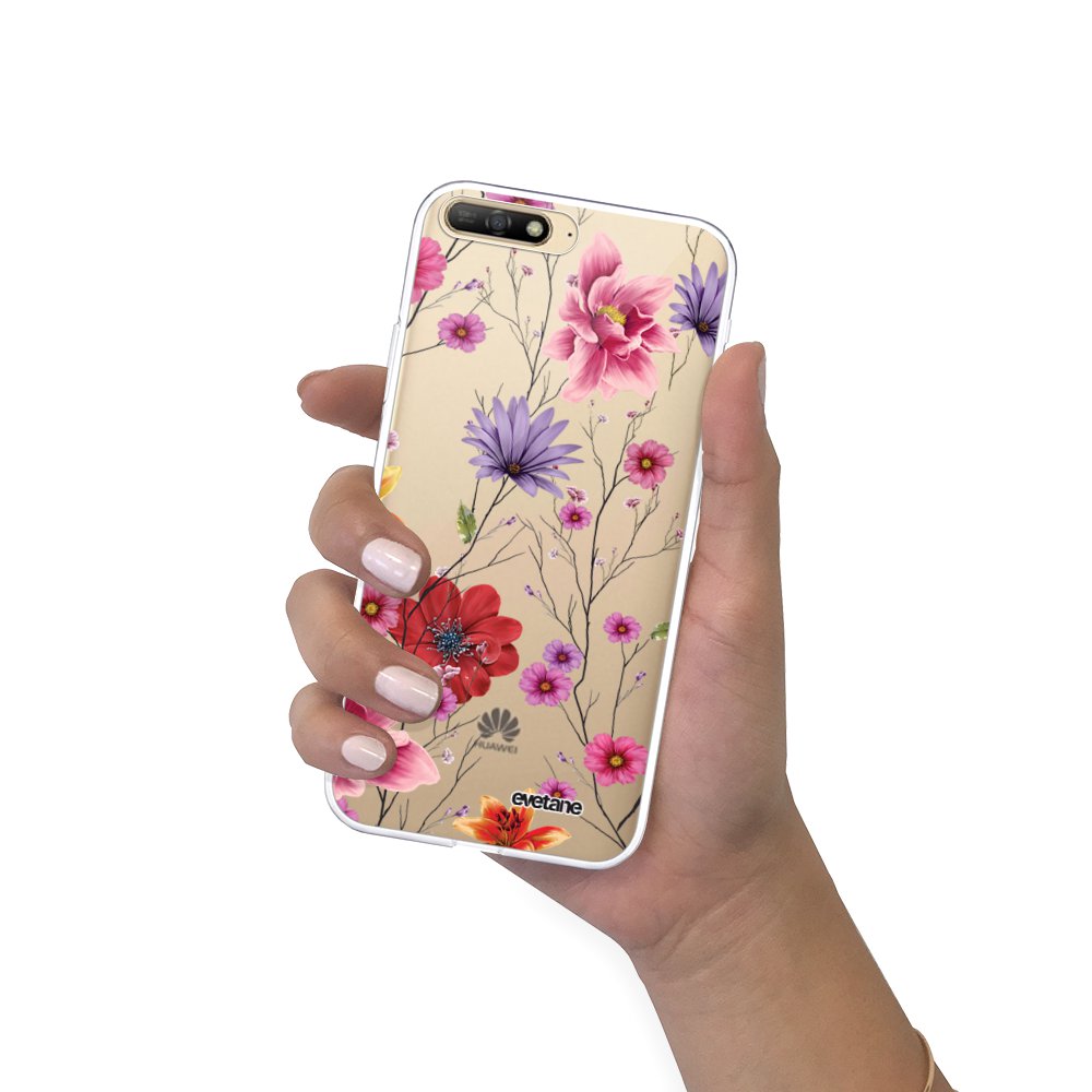 Lot De 3 Coques Gel Pour Huawei Y6 2018 – Fantaisie, Souples Et Résistantes (Novago)
