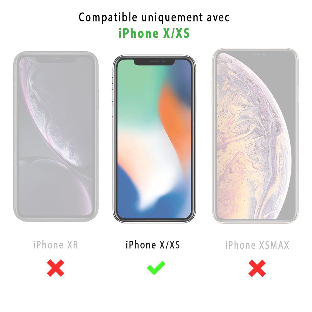 Vitre De Protection Trempée Pour IPhone X - Transparente, Marque Divine Generation, Neuve Sous Blister