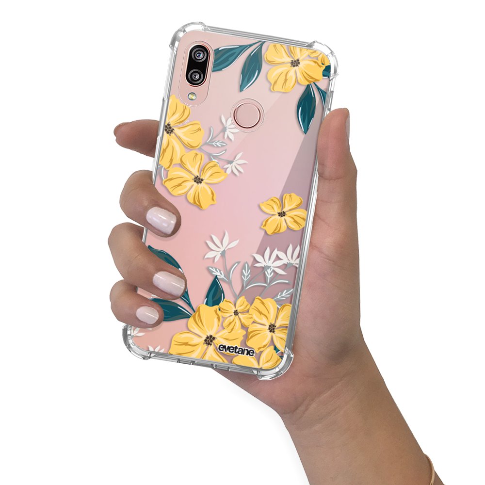 Coque Souple Anti-choc En Gel Pour Huawei P20 Lite - Motif Flamant Rose, Protection Légère Et Agrippante